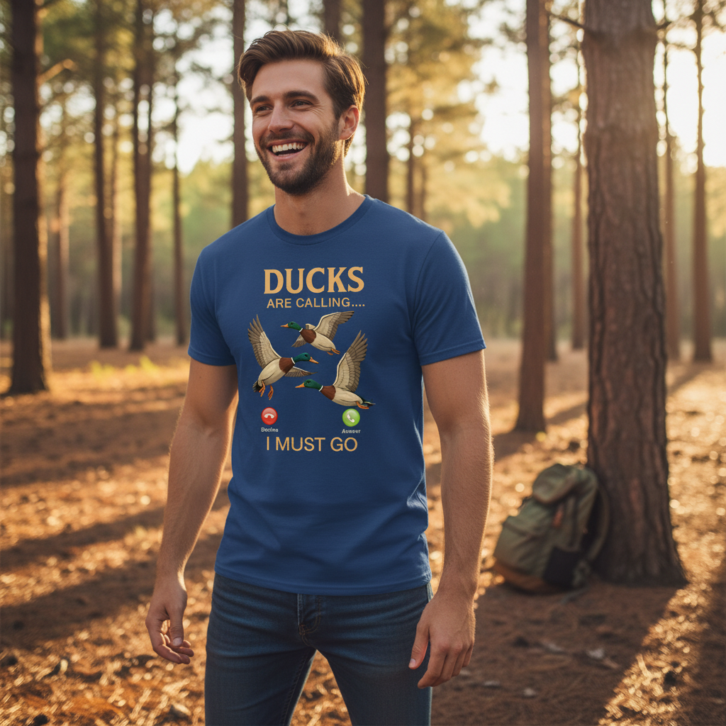 Ducks Are Calling I Must Go Funny